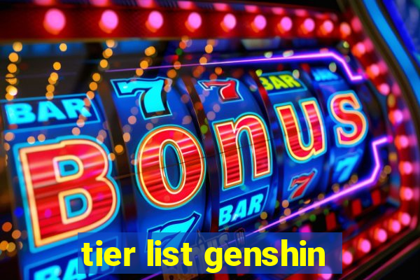 tier list genshin